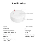 SONOFF SNZB-01P Zigbee Scene Button - Image 2