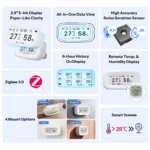 SONOFF SNZB-02UL AirGuard Series E-Ink Zigbee Temperature Humidity Sensor - Image 2