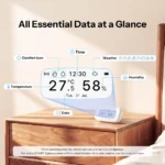 SONOFF SNZB-02UL AirGuard Series E-Ink Zigbee Temperature Humidity Sensor - Image 4